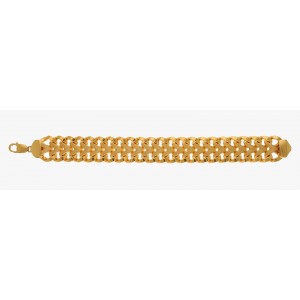 22K GOLD MEN'S BRACELET